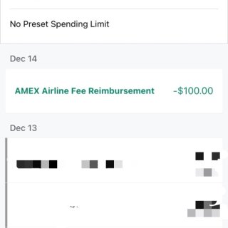 Amex航空报销