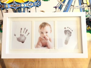 微众测 | 爱的印记，Up&Raise宝宝手脚印相框
