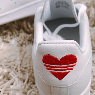 ❤️爱心小白鞋...