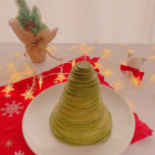 全麦圣诞🎄松饼蛋糕｜低卡减脂甜品｜免烤...