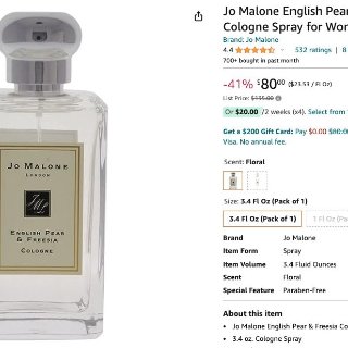 再來一個Jo Malone 香水好價48...