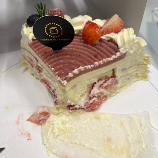 7️⃣ 草莓千层蛋糕...