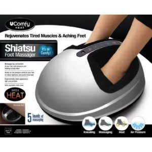 uComfy Shiatsu 2.0 Foot Massager With Heat and Air Compression