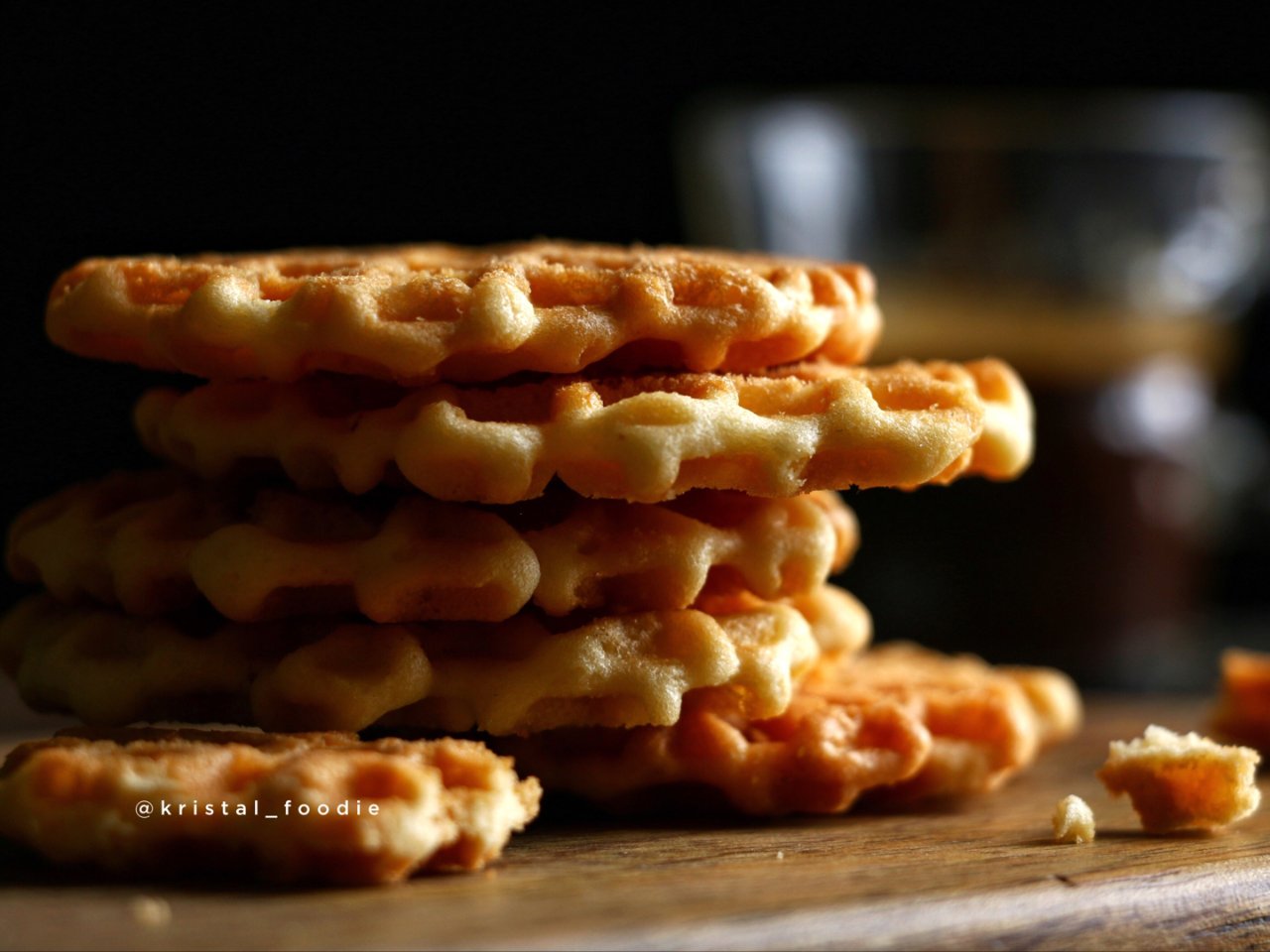 亚米零食丨🥛奶香waffle饼干...