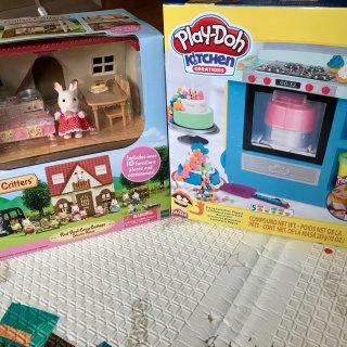 Calico critters,Play-Doh 培乐多
