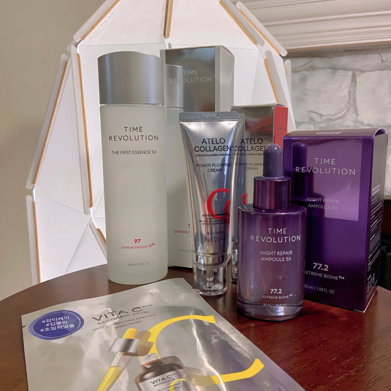 Time Revolution Night Repair Ampoule 5X – Missha. ABLE CNC US Inc,Time Revolution The First Essence 5X – Missha. ABLE CNC US Inc,Vita C Plus Spot Correcting Ampoule Sheet Mask | SKIN CARE – Missha. ABLE CNC US Inc,Atelo Collagen 500 Power Plumping Cream – Missha. ABLE CNC US Inc