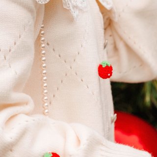 🎄圣诞毛衣穿搭｜甜滋滋的草莓奶昔🍓🍨...
