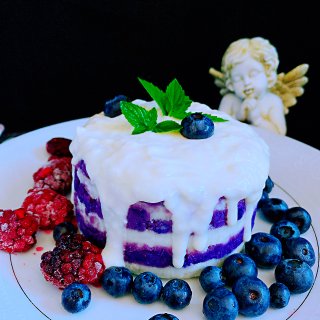 💟紫薯山药小蛋糕💟...