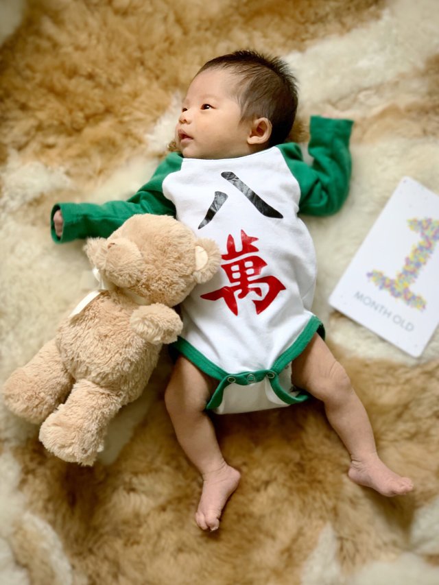 在家拍大片 | 宝宝满月照