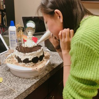 反重力蛋糕 | 送给自己的生日快乐...