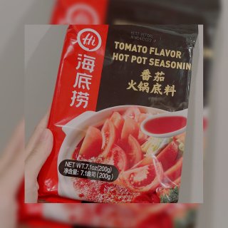 亚米火锅季｜还得是海底捞番茄底料👍...
