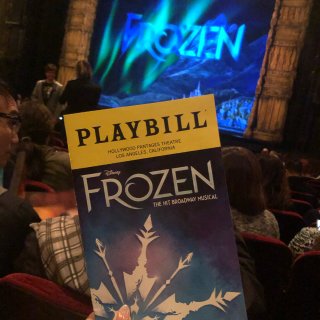 Frozen musical at Ho...