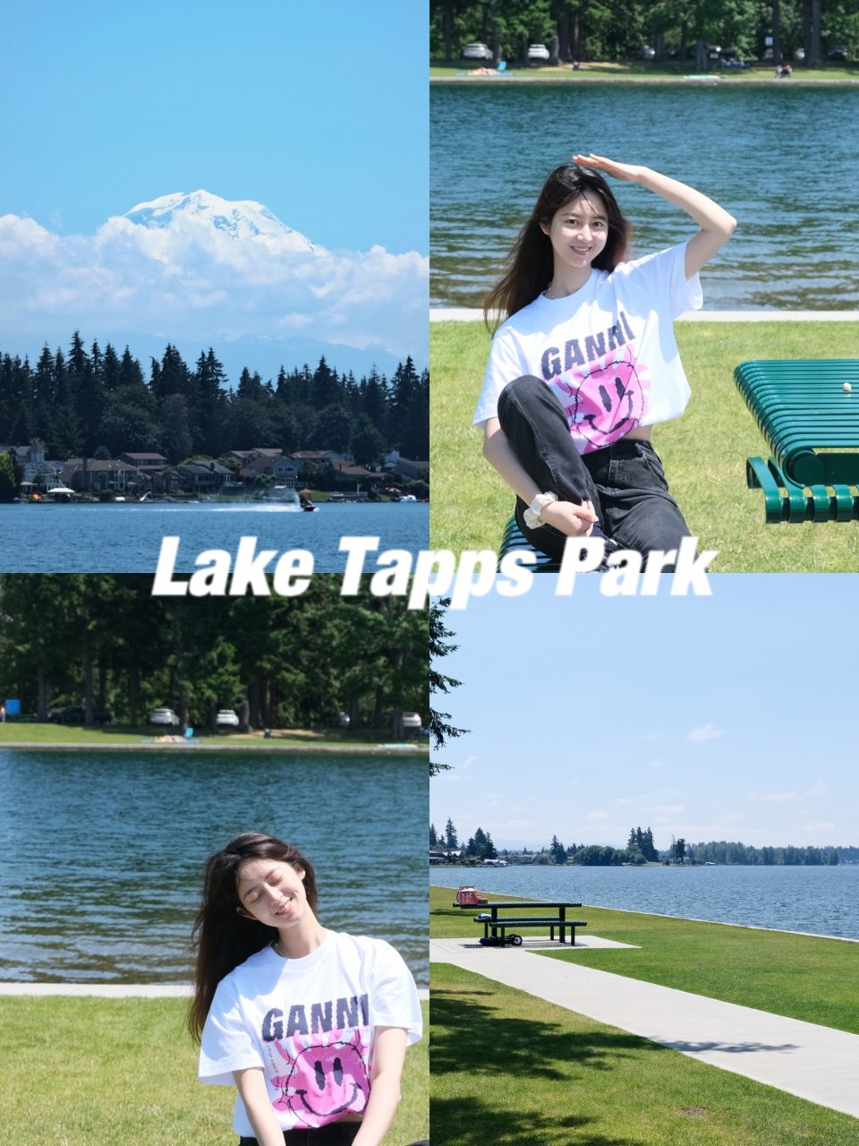 西雅图｜一定要来的🏔️公园 Lake T...
