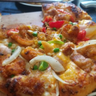 【日常午餐】三味披萨...