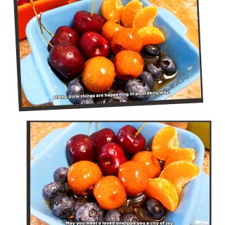 千百味山楂水果碗丨这几种水果搭配冰镇之后...