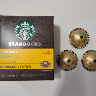 Nespresso 奈斯派索,Starbucks® by Nespresso® VertuoLine Blonde Espresso Capsules 10-Count | Bed Bath & Beyond,Starbucks 星巴克
