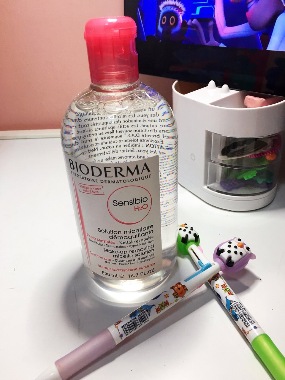 Bioderma 贝德玛,粉色卸妆水