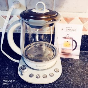Buydeem Health-Care Beverage Tea Maker Kettle K2684 9-in-1 Programmable  Brew Cooker Master