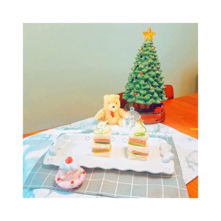 🎄圣诞树三明治🥪...