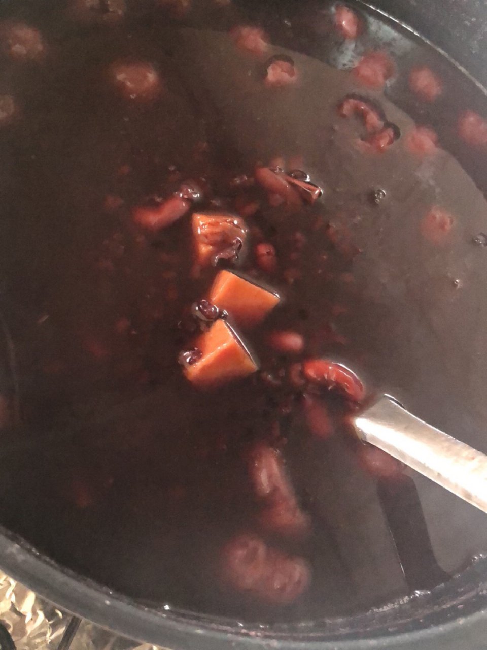 黑米红豆粥