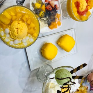 甜品使人快乐，夏威夷mango mang...