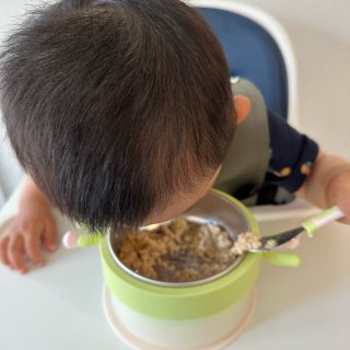 【中国直邮】bc babycare 宝宝辅食碗婴儿专用注水保温碗恒温不锈钢儿童餐具吸盘碗 白色注水保温碗 - 亚米