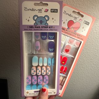 BT21 Limited Edition Glossy Gel Nail Strip Collection - The Crème Shop