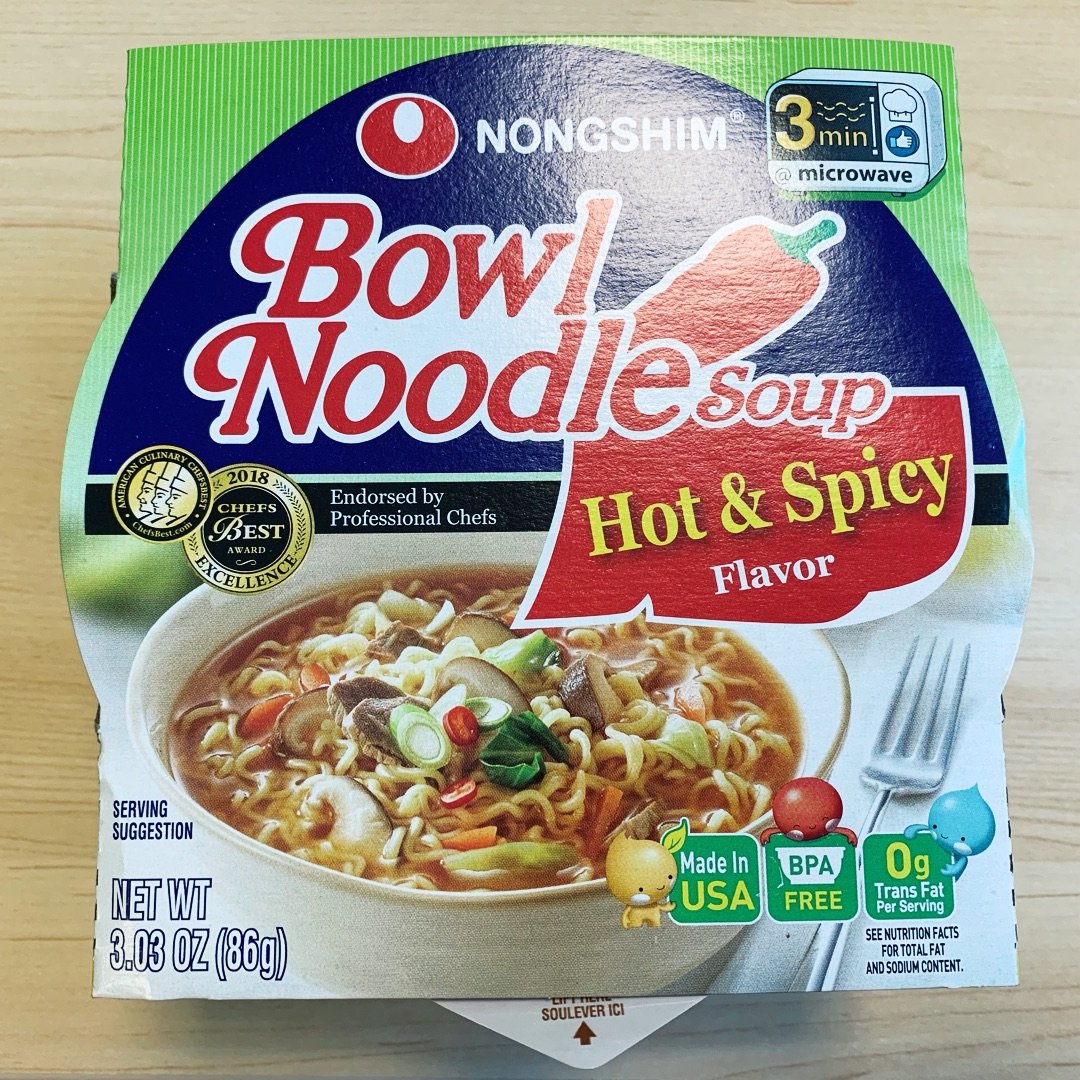 NONGSHIM 农心,Nongshim Bowl Noodle & Soup