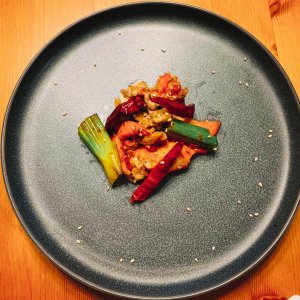 【练氏厨房】龙虾尾佐南瓜酱，论龙虾的N种吃法