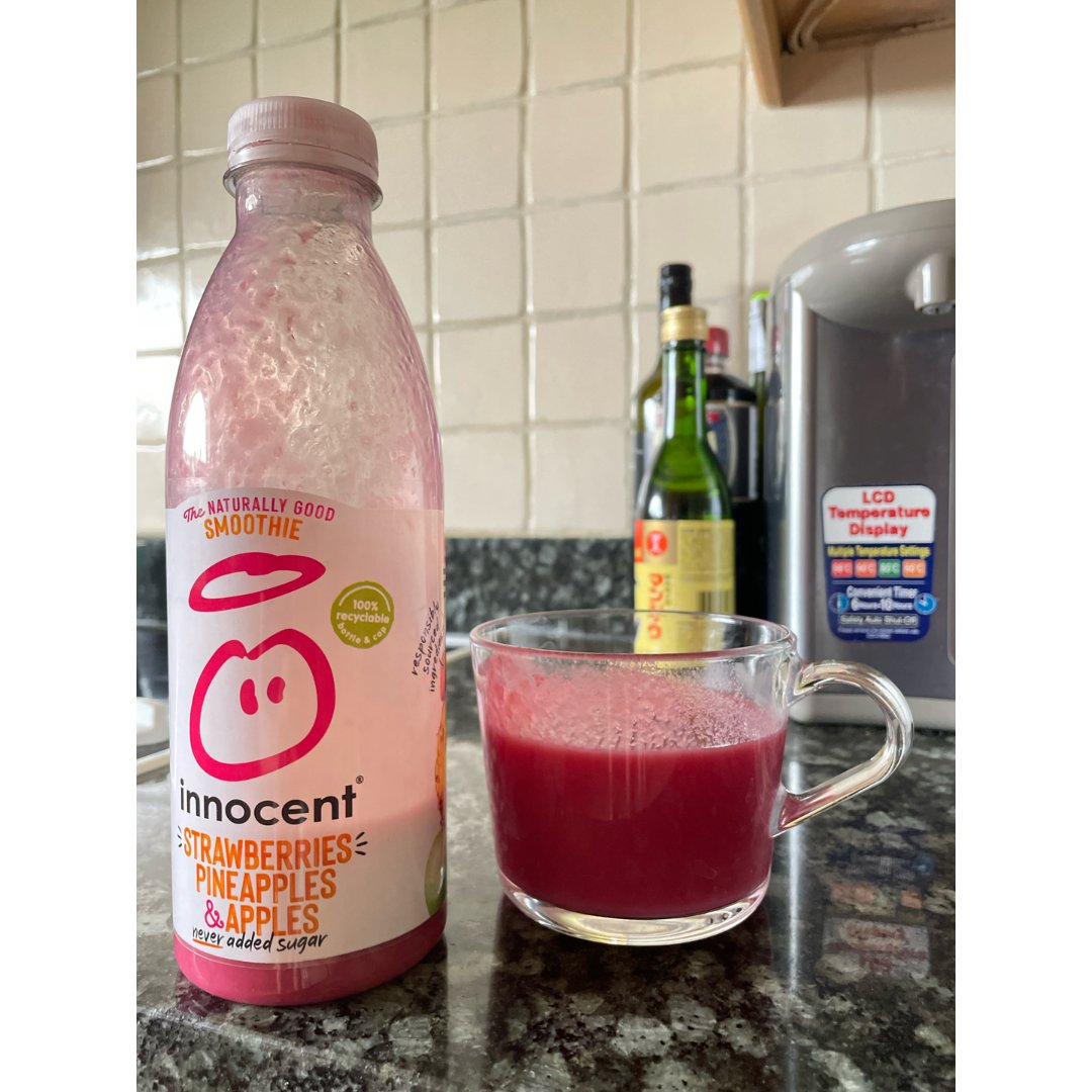 Innocent Drinks,Innocent Smoothie Strawberries Pineapples & Apples 750ml | Sainsbury's
