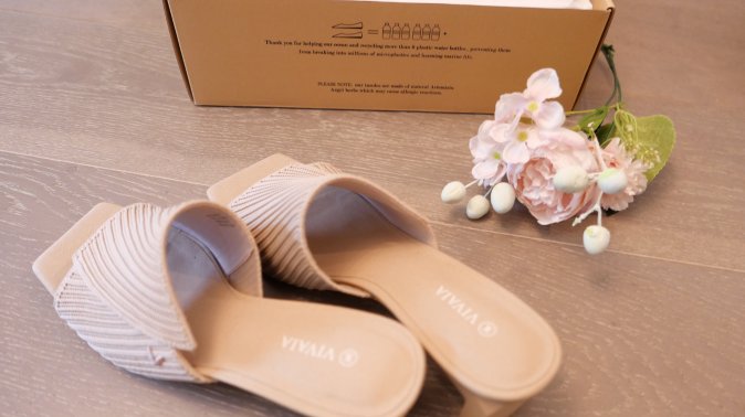 Vivaia新款穆勒鞋👡 时尚环保又轻便♻️