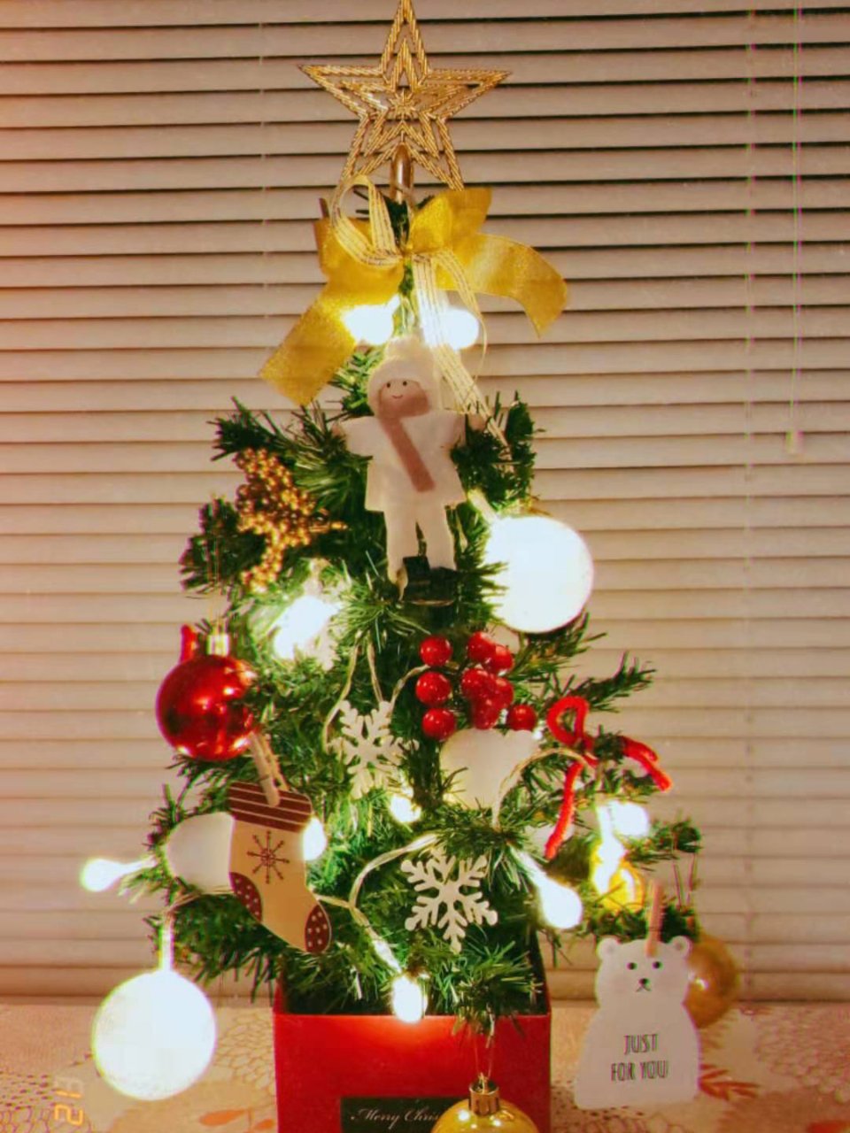 人生的第一棵圣诞树...