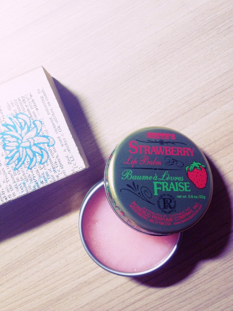 Rosebud Perfume Co.,Strawberry Lip Balm - Rosebud Perfume Co
