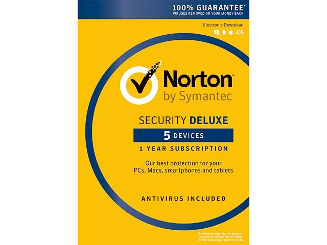 Symantec Norton Security Deluxe - 5 Device 杀毒软件