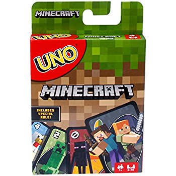 UNO Minecraft Card Game 可爱的游戏卡