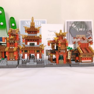 【手工DIY—4】中华风格古建筑系列之二...