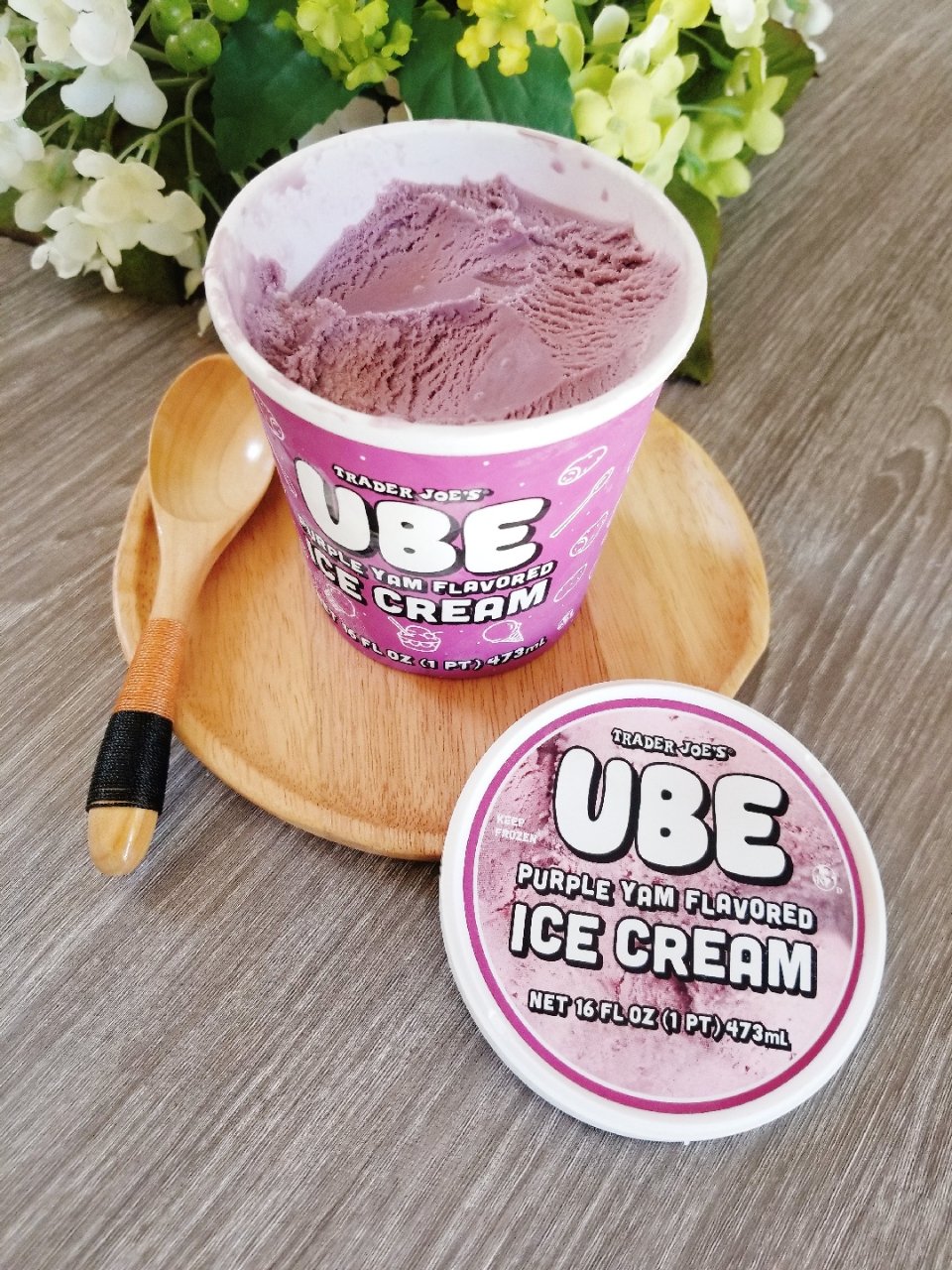 Trader Joe's 缺德舅,ube,紫薯冰淇淋,季節限定,给夏天来点甜,垃圾食品最好吃