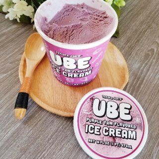 Trader Joe's 缺德舅,ube,紫薯冰淇淋,季節限定,给夏天来点甜,垃圾食品最好吃