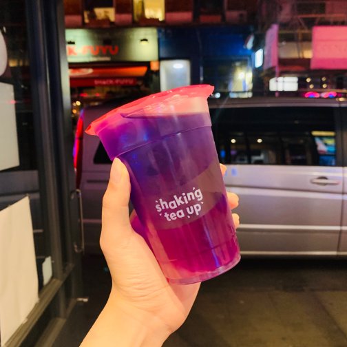 「日出茶太Chatime」星空特饮💜颜值赛高