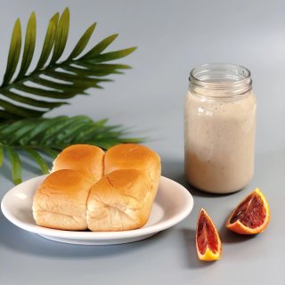 6️⃣简易营养早餐/夏威夷面包&杂果汁...