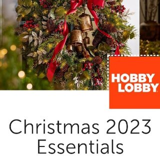 HobbyLobby超美亮灯圣诞树挂件...
