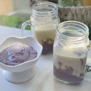【宅家日记】紫薯芋泥波波奶茶🥤...