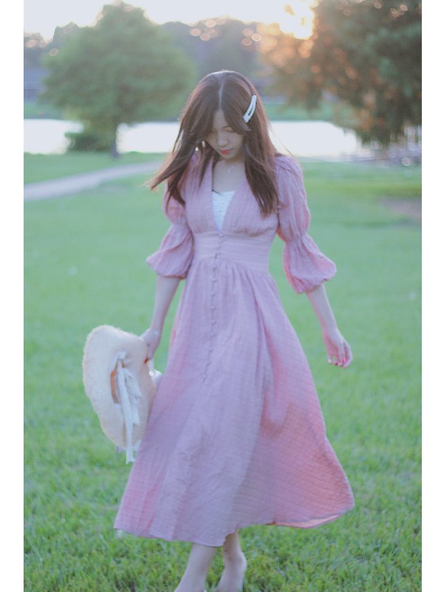 穿搭 | 早秋款宫廷风法式连衣裙👗👗