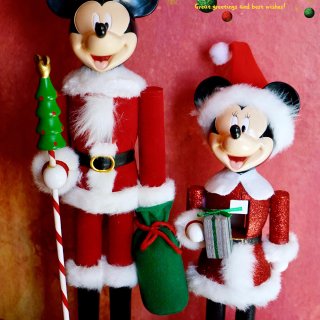 迪士尼买的圣诞装饰鼠年还能接着用！...