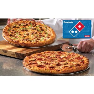 for $10 Domino's eGift Card @Groupon