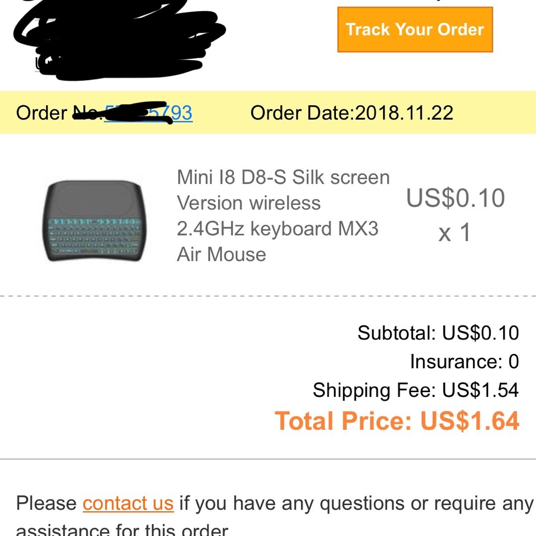 Mini air mouse