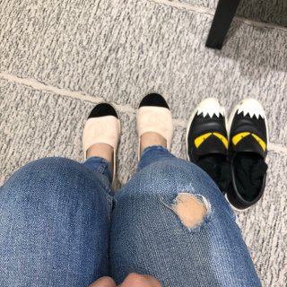 Chanel渔夫鞋2019早春系列樱花粉...