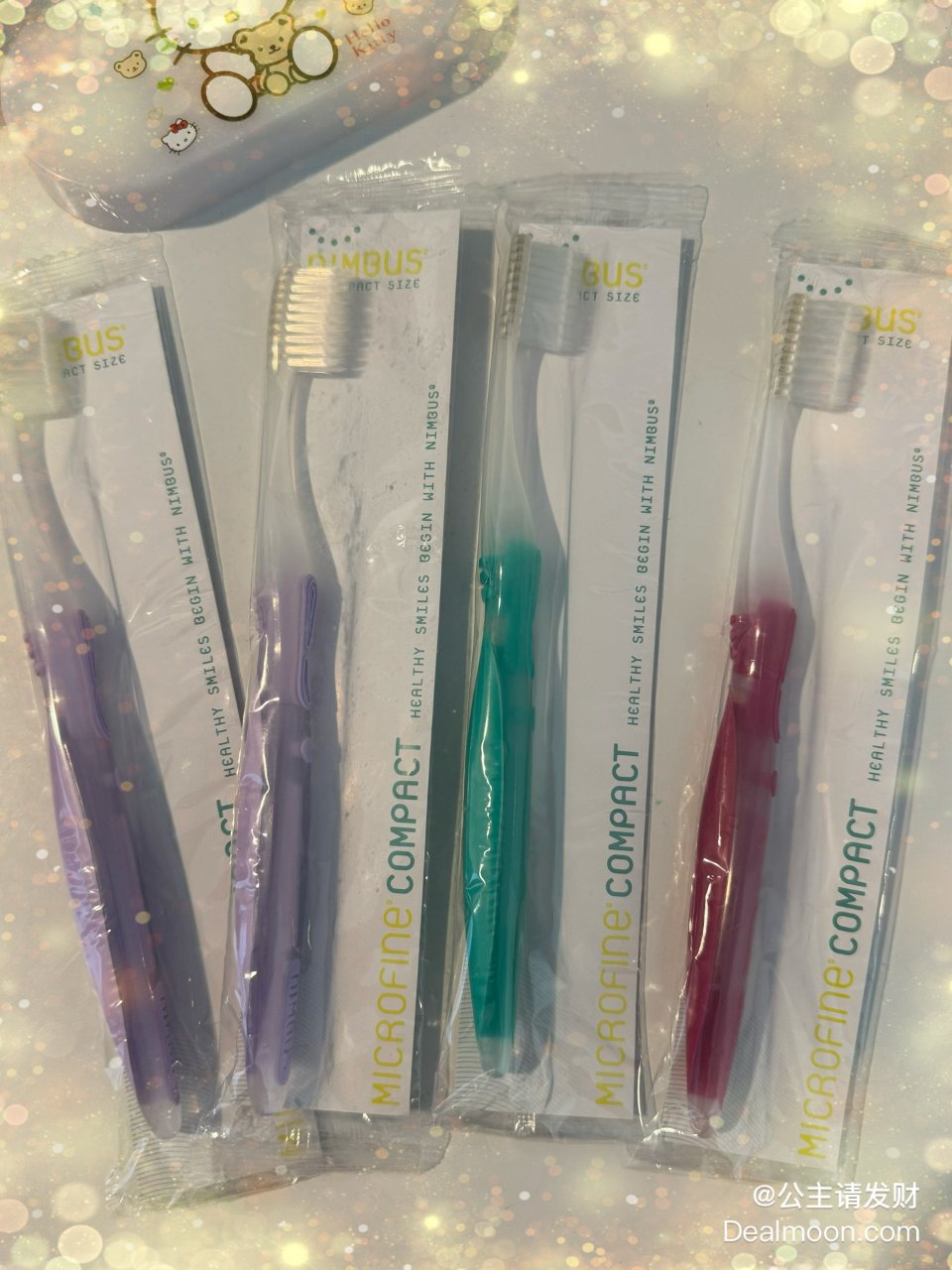 Amazon 亚马逊,Nimbus Extra Soft Toothbrushes (Regular Size Head), Periodontist Design Tapered Bristles for Sensitive Teeth & Receding Gums (5 Pack, Colors May Vary) : Nimbus Toothbrush : Health & Household