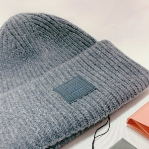 兼具时尚和保暖度的：acne studio帽子|