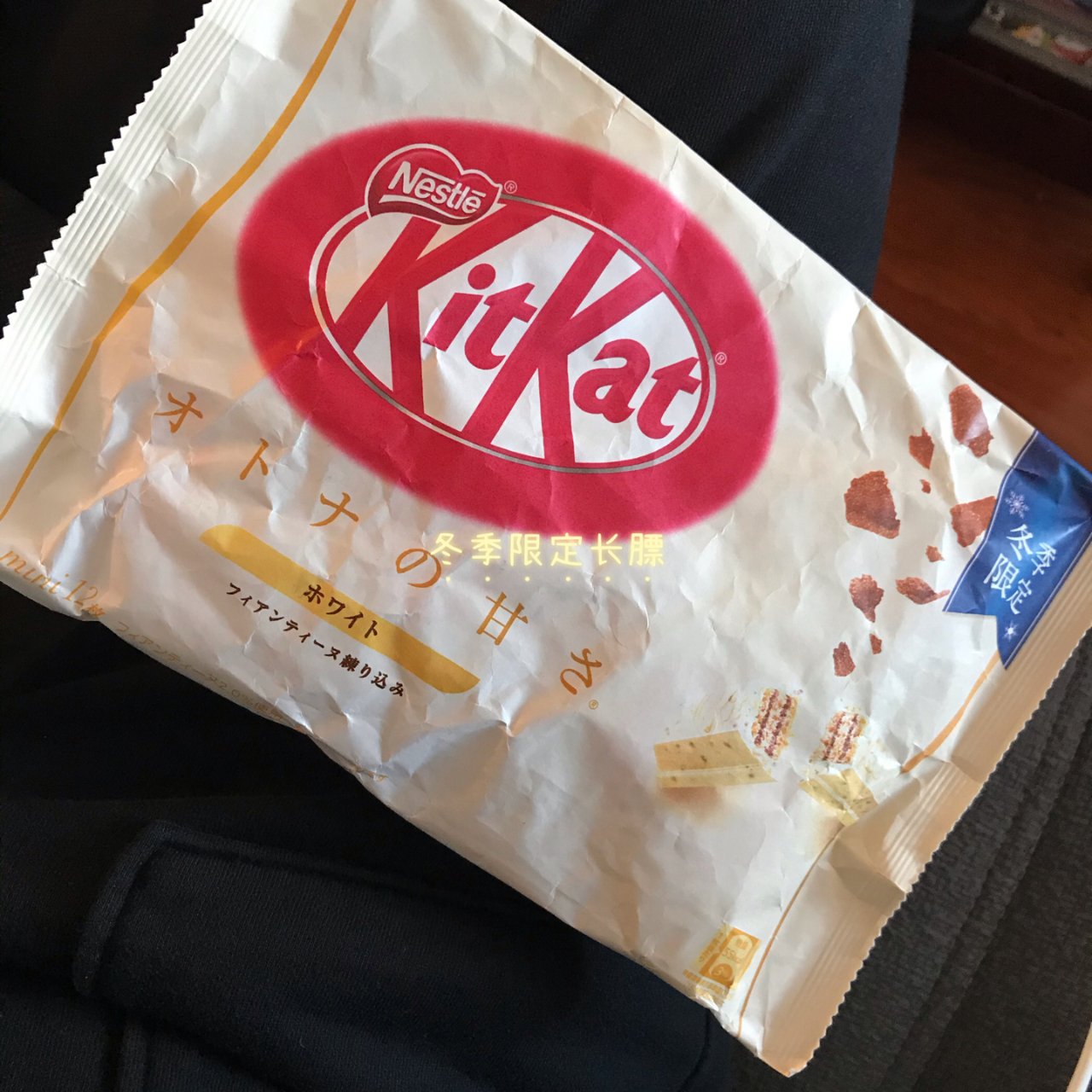 冬季限定Kitkat白色恋人🍫表白神器...